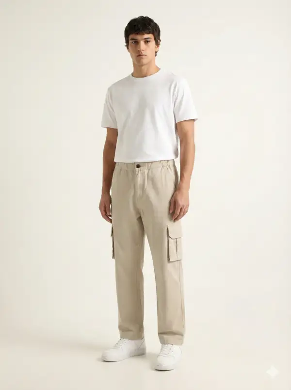 Men's Cargo By Materialist (Off White)